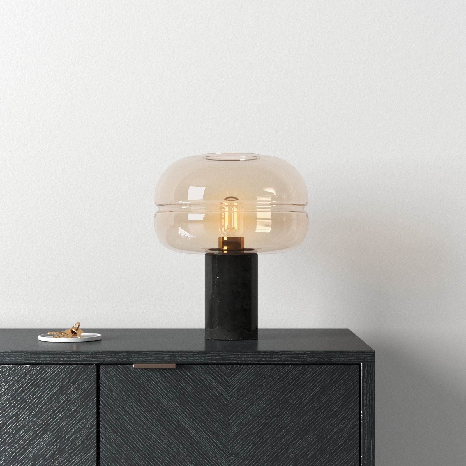 Calum Marble Novelty Lamp