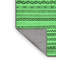 Tapis lavables à la machine à motif abstrait vert émeraude 2273-303990927