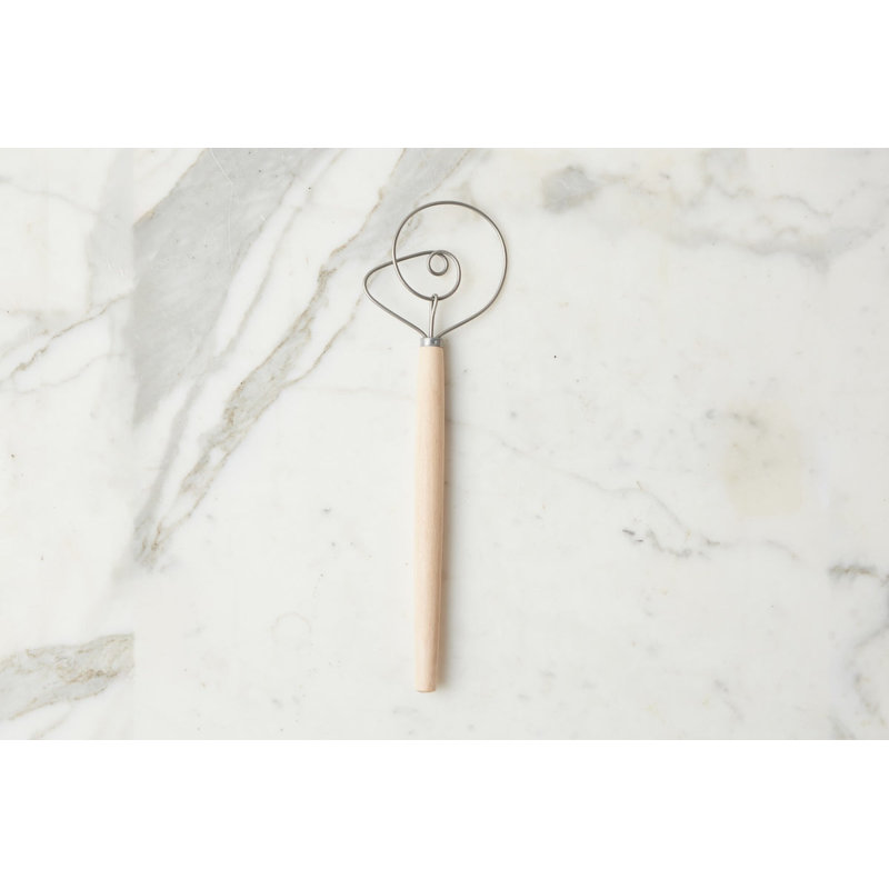 Danish Dough Whisk - Beechwood