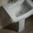 Archer 24" Rectangular Pedestal Bathroom Sink with Widespread Faucet Holes-3639117-4101769