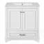 Meuble-lavabo 30 po avec lavabo en céramique-1112559056