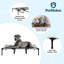 Lit pour chien surélevé portable avec caisse de transport PETMAker-1947295444-1947295446