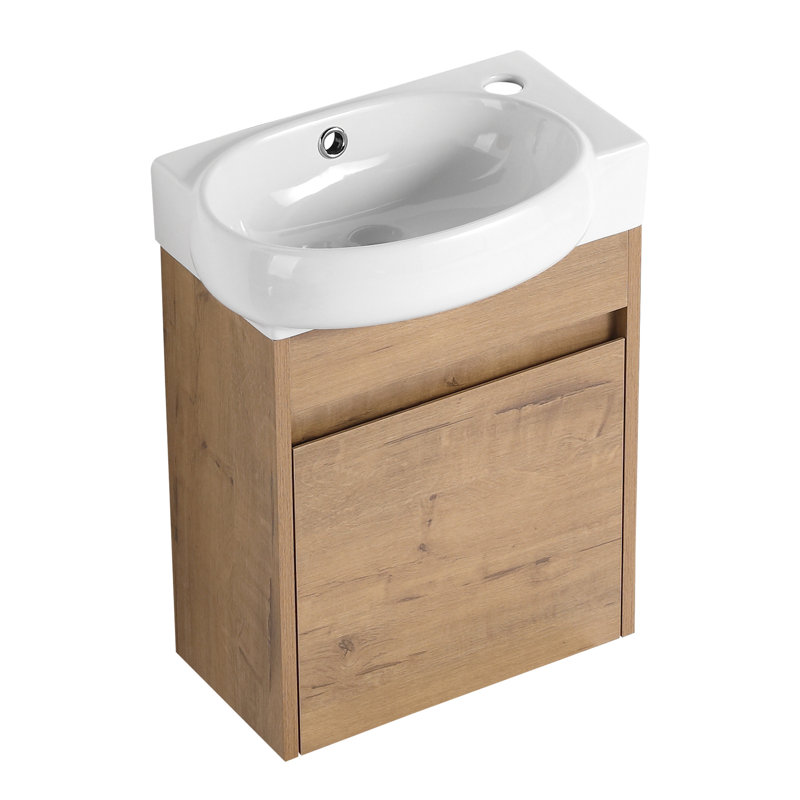 Meuble-lavabo sophistiqué avec de nombreuses caractéristiques exceptionnelles et beaucoup de rangement