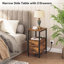 Annamae Narrow Charging Station Side Table-686345706