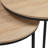 31.5"W Round Nesting Table set of 2