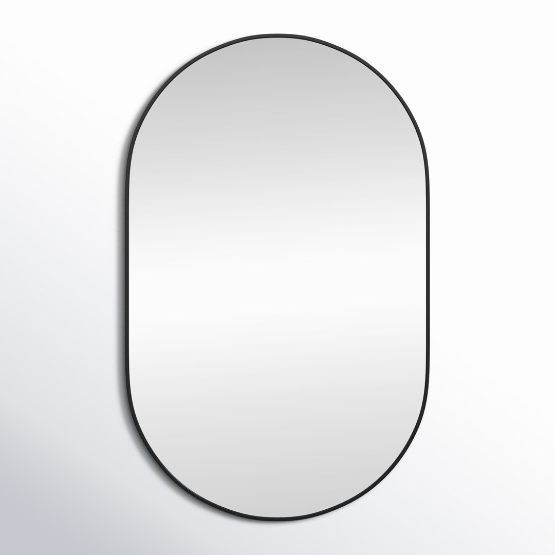 Elington Metal Oval Mirror Birch Lane™ 