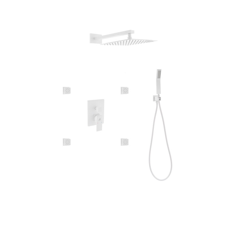 Système de douche complet Aqua Piazza avec valve brute