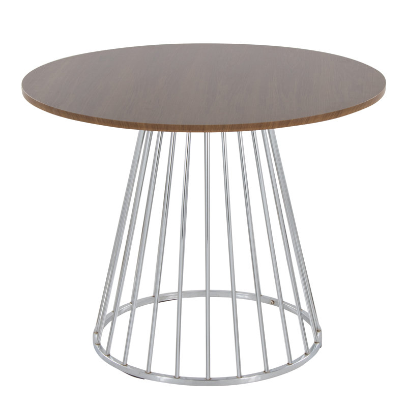 Table de salle à manger Canary Margaret-Beres, Silver, Brun