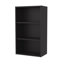 Armoire murale Chinle en mélamine avec rangement ouvert, noir-21524898-21524895