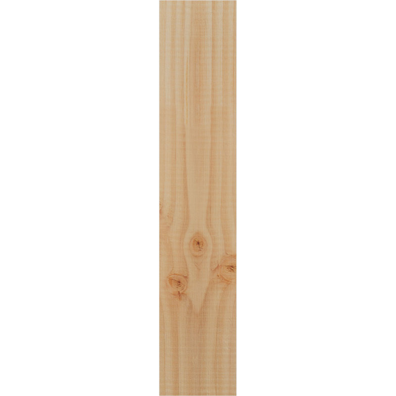 Corbeau Pescadero, H 18 po x l 3,5 po x P 10 po, Sapin de Douglas, Lisse