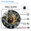 Horloge murale Majestic Owl