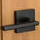 Halifax Passage Door Lever with Square Rosette