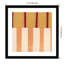 Akara Broken Stripes 3 par Laura Nugent, reproduction d'art encadrée-248096239-248096234