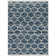 Tapis bleu Mitzy