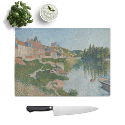 Les Andelys by Paul Signac Chopping Board
