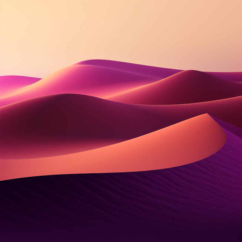Deep dunes - 24"x24" Framed canvas