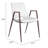 Desi 18.1'' H Faux Leather Upholstered Armchair