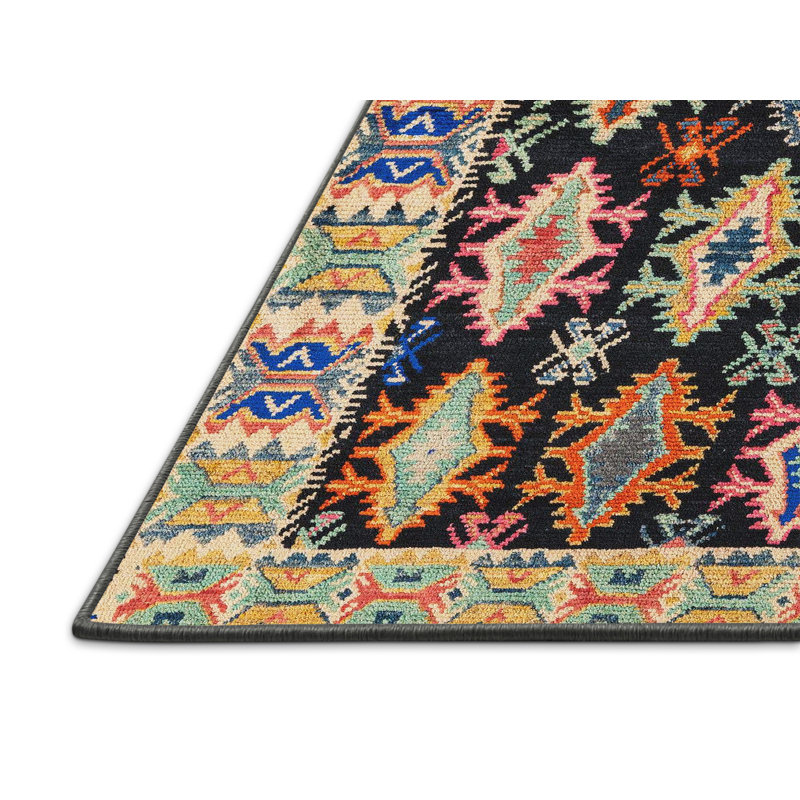 Abstract Indoor Rug, Rectangle 5' x 8'