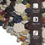 12" x 12" Mosaic Wall & Floor Tile
