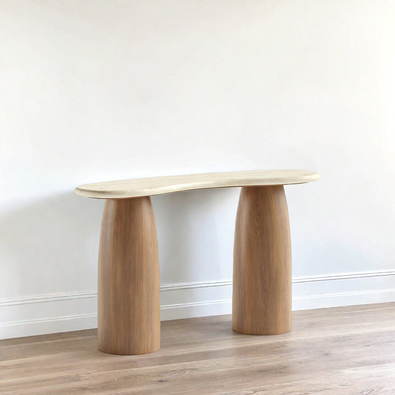 Console Retro Minimalist Art, H 31,5 po x l 55,12 po x P 17,72 po
