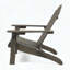 Chaise Adirondack pliable en bois d'acacia-102413767
