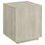 Blanc et gris, autoportant, 3 tiroirs, classeur, bureau personnel, accoudoirs, design, look contemporain, matériau principal Armoire 4 tiroirs autoportante en gris délavé, avec accoudoirs et fabrication, 19,17