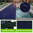 ColourTree Rectangle Inground Pool Safety Cover – High-Strength Mesh, Rain-Permeable, Triple-Stitched, Hardware Included-102786782-102786785
