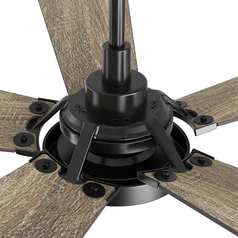 Wilkes 52'' Smart Ceiling Fan With Remote, Light Kit Included, orks With Google Assistant And Amazon Alexa,Siri Shortcut.
