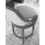 Appellation Swivel Upholstered Stool with Metal Frame-49652846