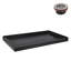Base de douche en acrylique noir mat avec drain à droite 60 po x 36 po Streamline-118934453