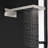 Lano Contemporary Wall Mount Chrome Bath Shower System with 22-Inch Rainfall Showerhead and Solid Brass Rough-In Valve – Modern Luxury Design