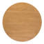 Table de bar ronde en bois de 36,22 pouces de hauteur pour cuisine, salle à manger ou bar personnel (naturel)
