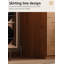 Armoire rétro en rotin tissé classique-110602682