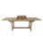 Extendable Rectangular Teak Outdoor Dining Table-79077720