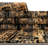 Contemporary Area Rug Blue-Black Color-45327701