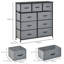 100 cm W Chest of 9 Drawers