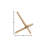 Stigall Pine Foldable Outdoor Adirondack Chair