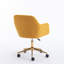 Chaise de bureau Teddy en tissu, pivotante à 360 ° à hauteur réglable, capacité de 250 lb, facile à assembler, idéale pour le bureau à domicile-1326401394