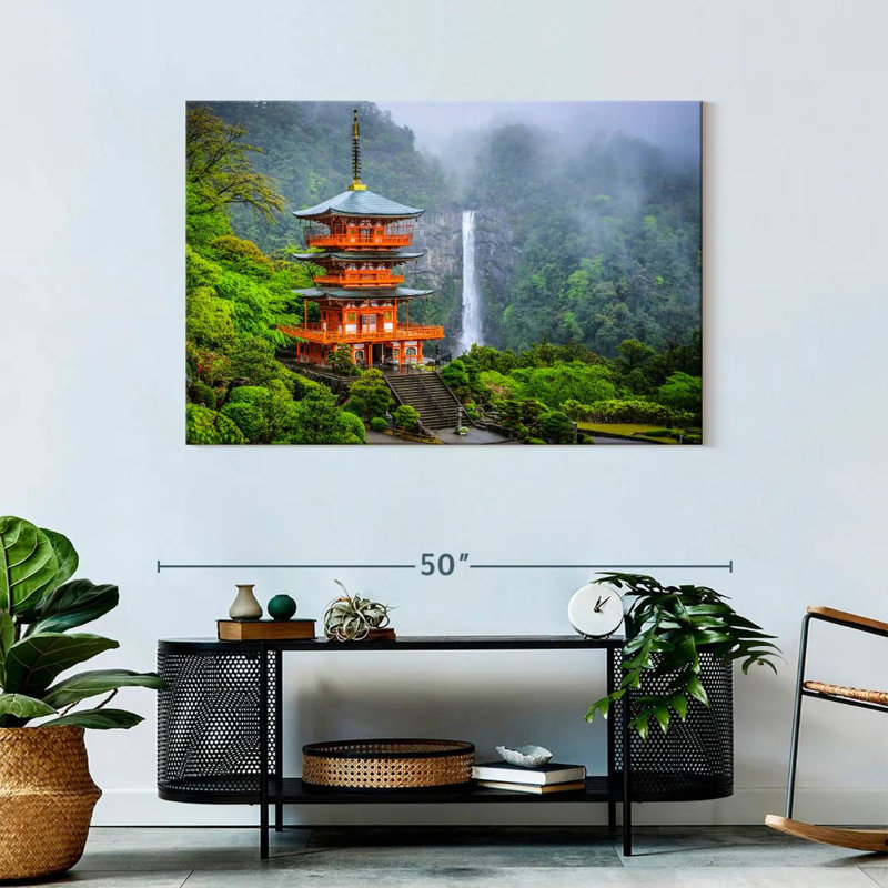 Sanctuaire Adella Nachi Taisha, H 30 po x l 45 po