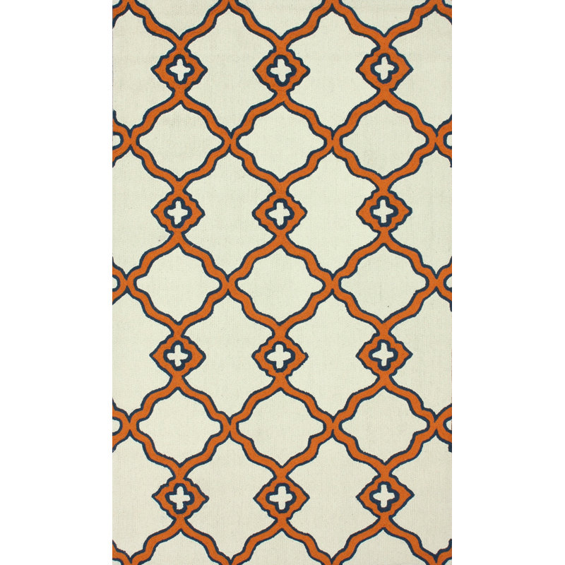 Tapis orange Oneil Naara, 6' x 9'