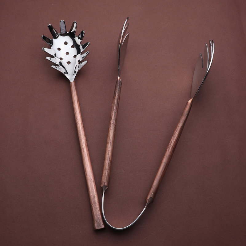 2 Piece Stainless Steel Hostess Set