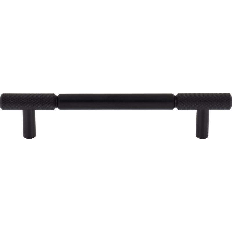 Prestwick Bar Pull, Flat Black, 5 1/16" Center To Center