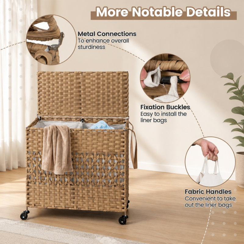 Laundry Room Organiser, Natural