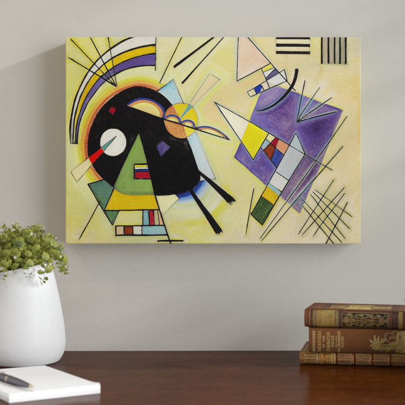 Wassily Kandinsky - Wrapped Canvas, 50cm H x 76cm W