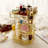 Guridi 360 Degree Rotation Glass Makeup Organizer