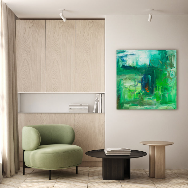 Live Green Painting by Irina Gorbman