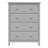 Montauk Solid Wood 4 - Drawer Dresser-1770426659