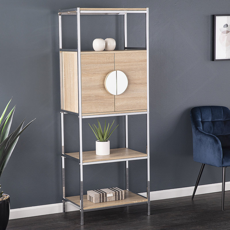 Armoire haute avec rangement pour bouteilles de vin