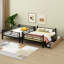 Metal Full Convertible Bunk Bed With 2 Drawers
