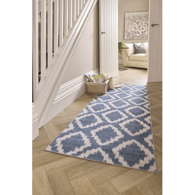 Ascutney Geometric Chenille Area Rug